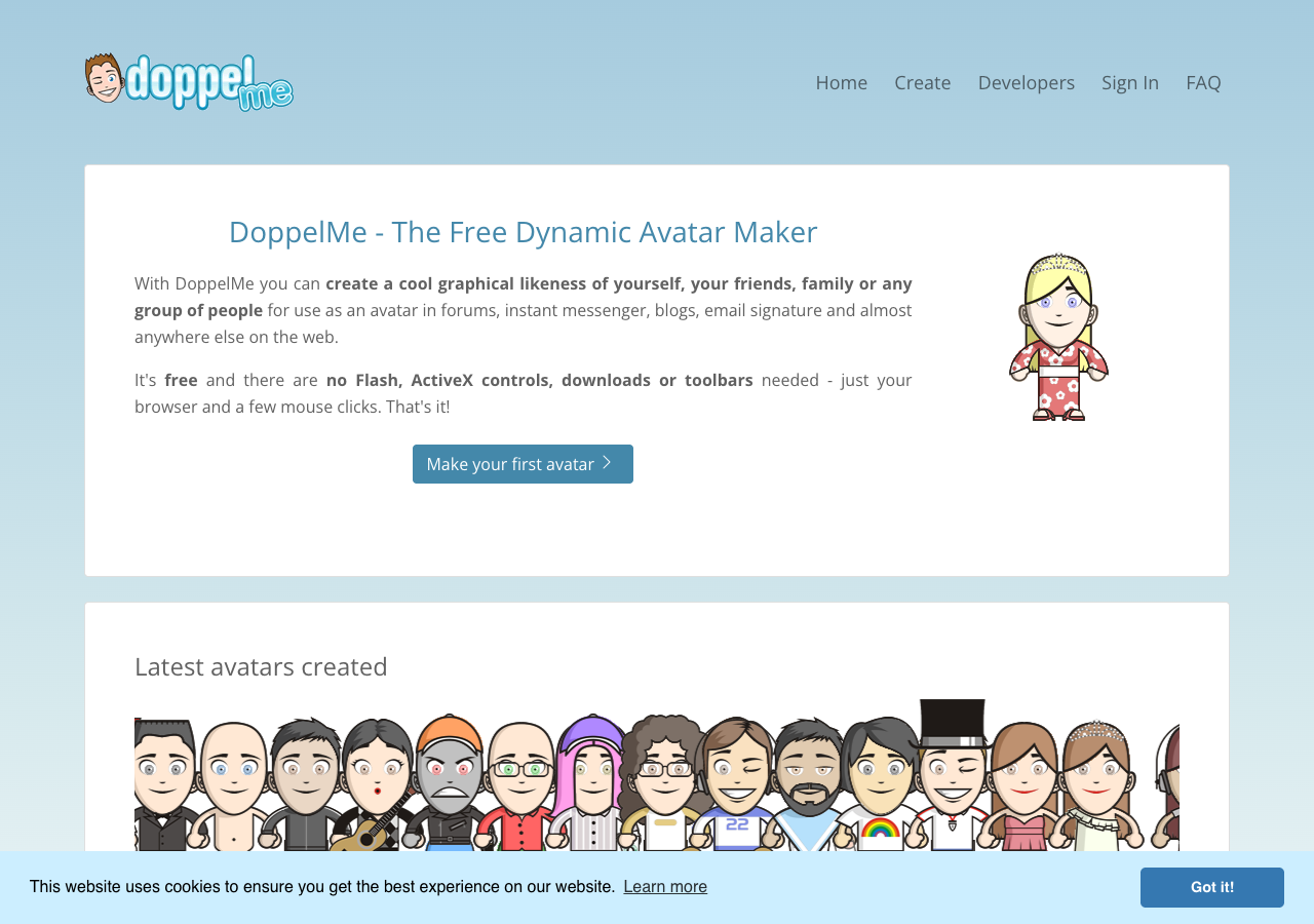 DoppelMe - Free Dynamic Avatar Creator