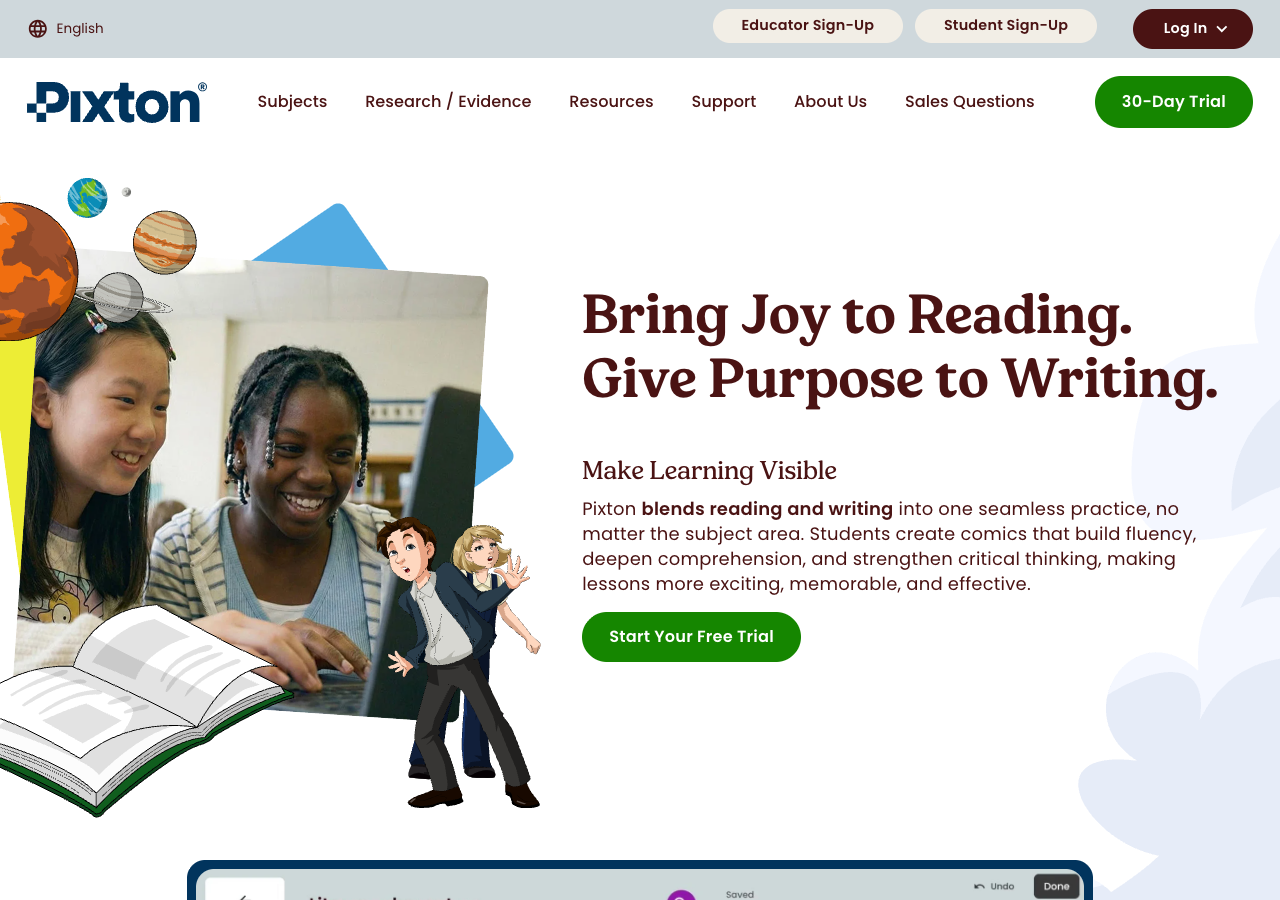 Pixton - Free Comic and Avatar Generator