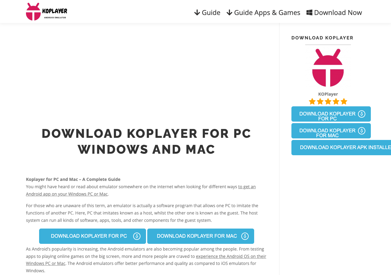 KOPlayer - Android Emulator