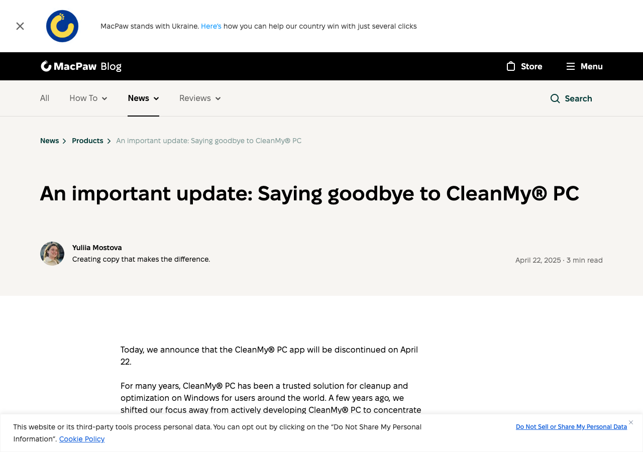 Clean My PC - CCleaner alternative best