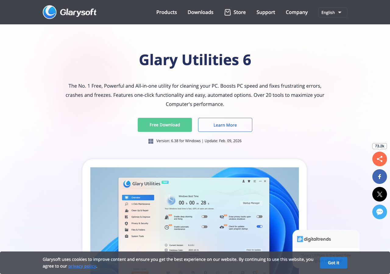 Glary Utilities - Best ccleaner alternative