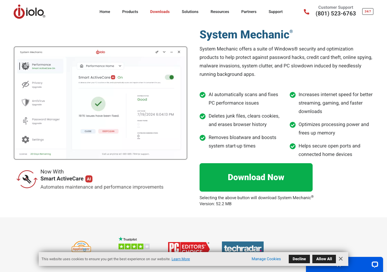 System Mechanic - Ccleaner alternative