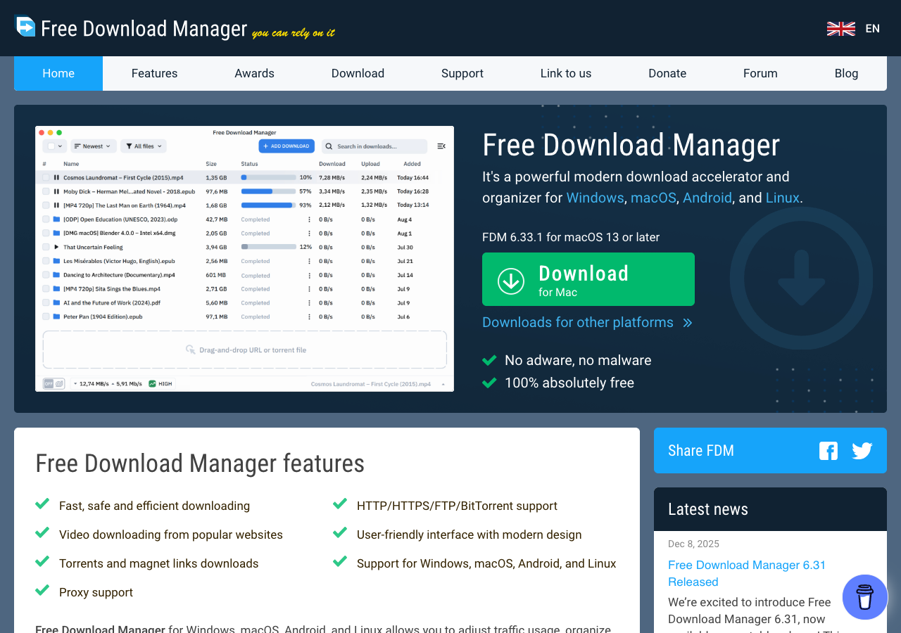 Free Download Manager