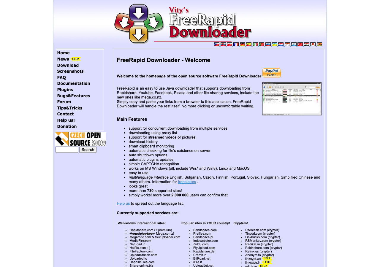 FreeRapid Downloader