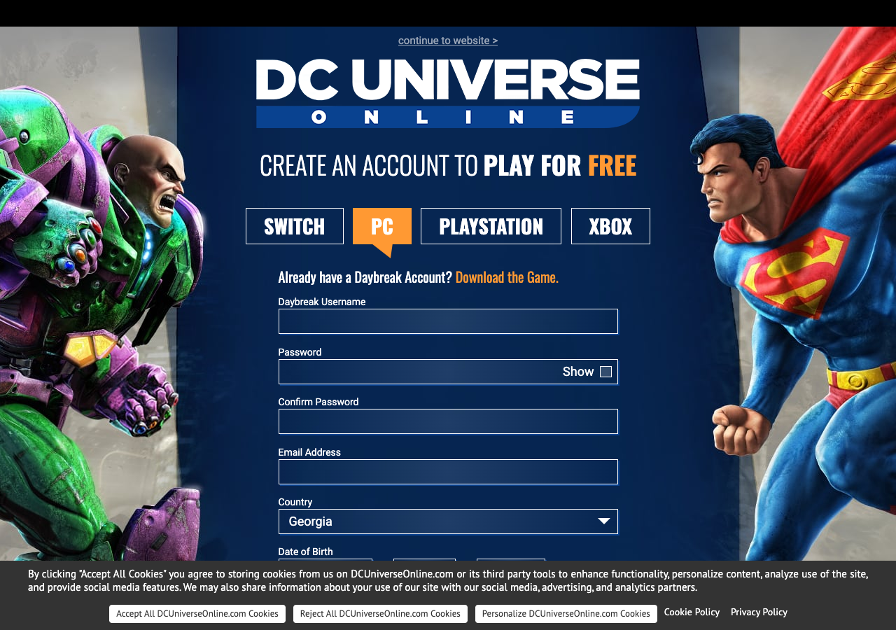 DC Universe Online - Free MMORPG