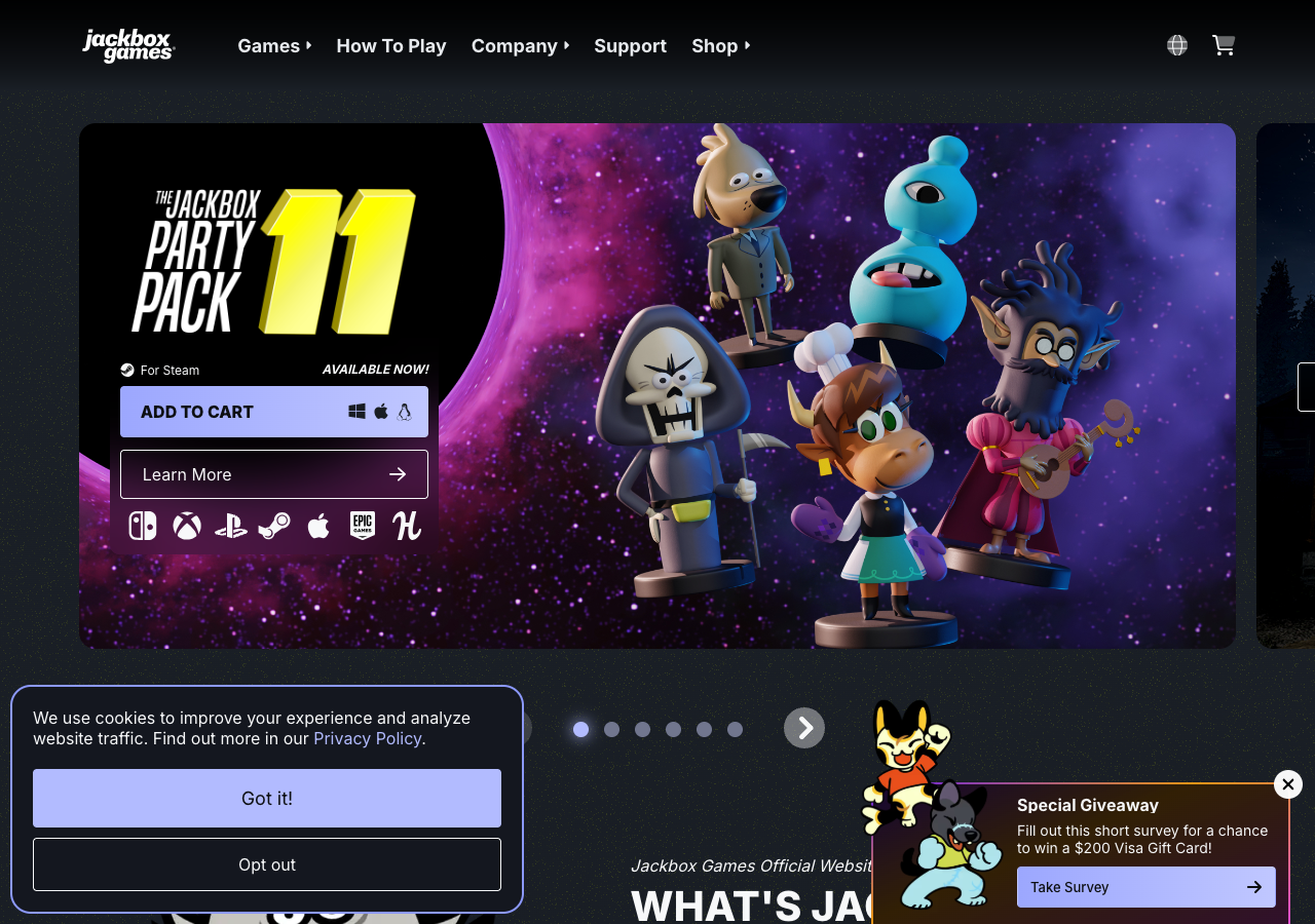 Jackbox Games Board Online