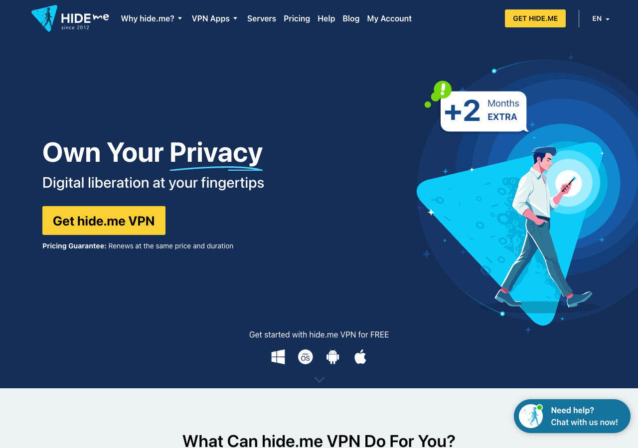 Hide.me - Best Free VPN