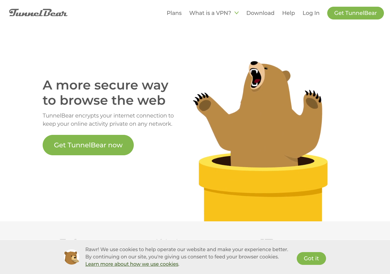 TunnelBear - Free VPN Download