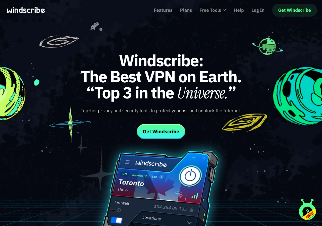 Windscribe - Best VPN for Windows 10