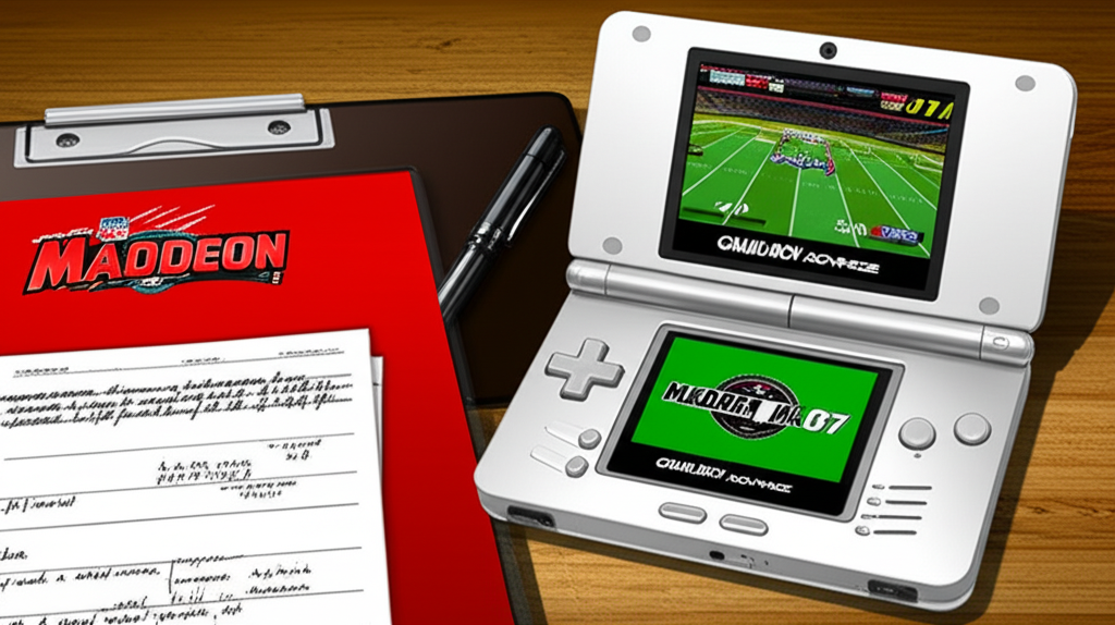 Madden NFL 07 - GBA Game
