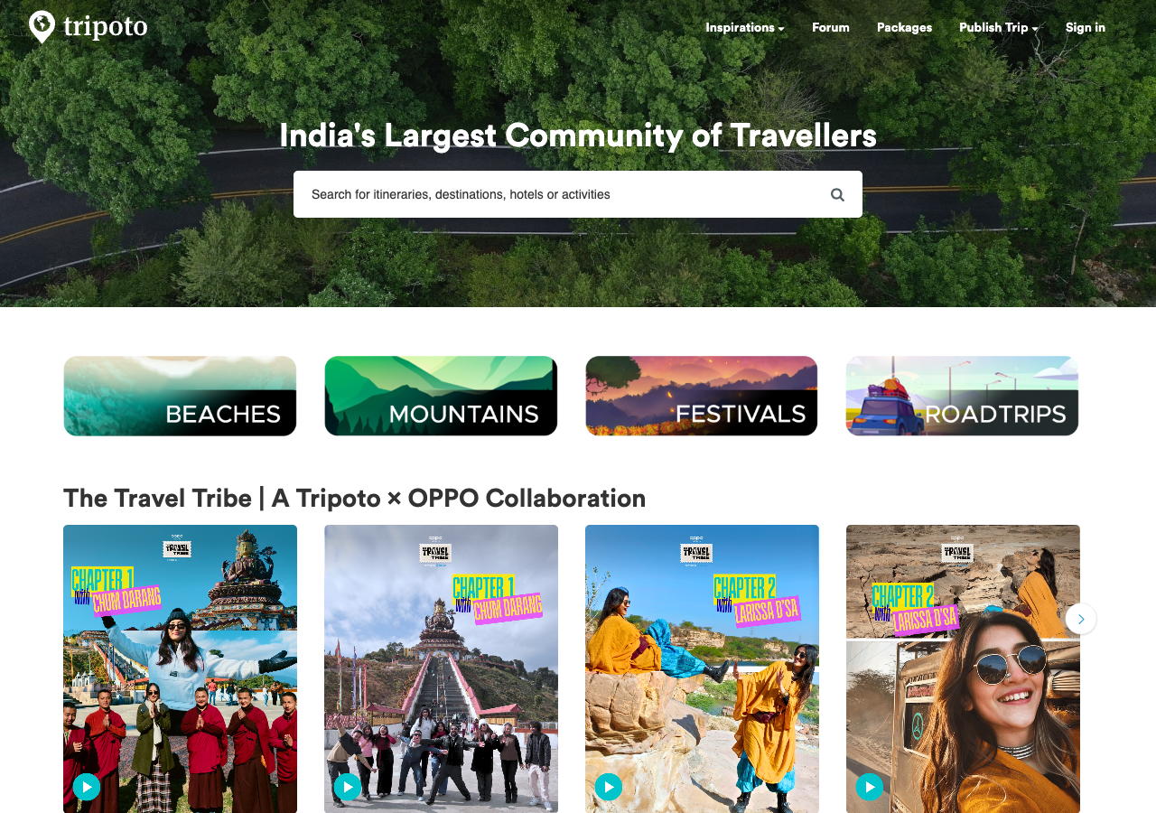 Alternative to Google Trips - Tripoto
