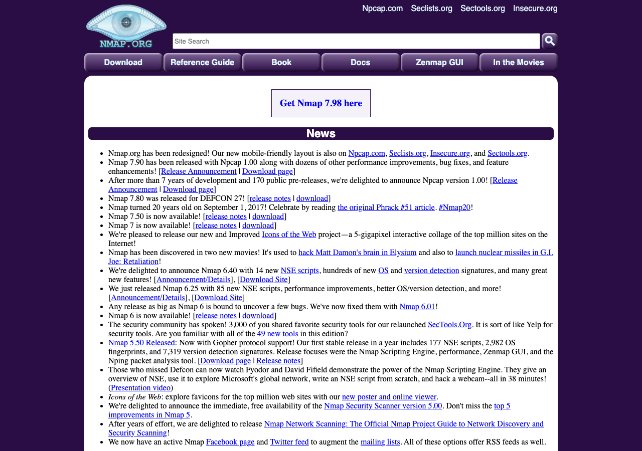 Nmap - Hacking Software