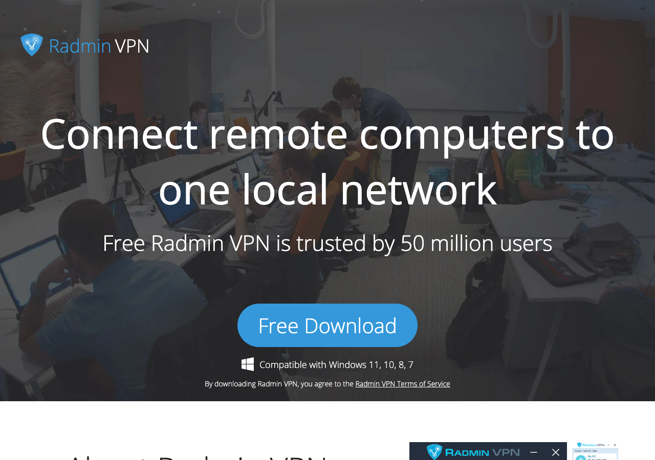 Radmin VPN - Hamachi Alternative