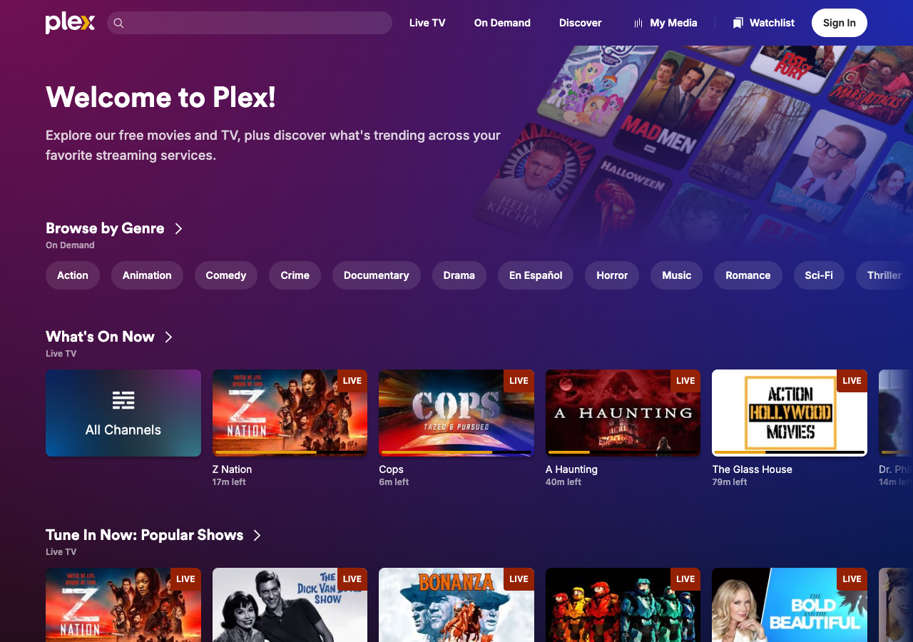 Plex TV