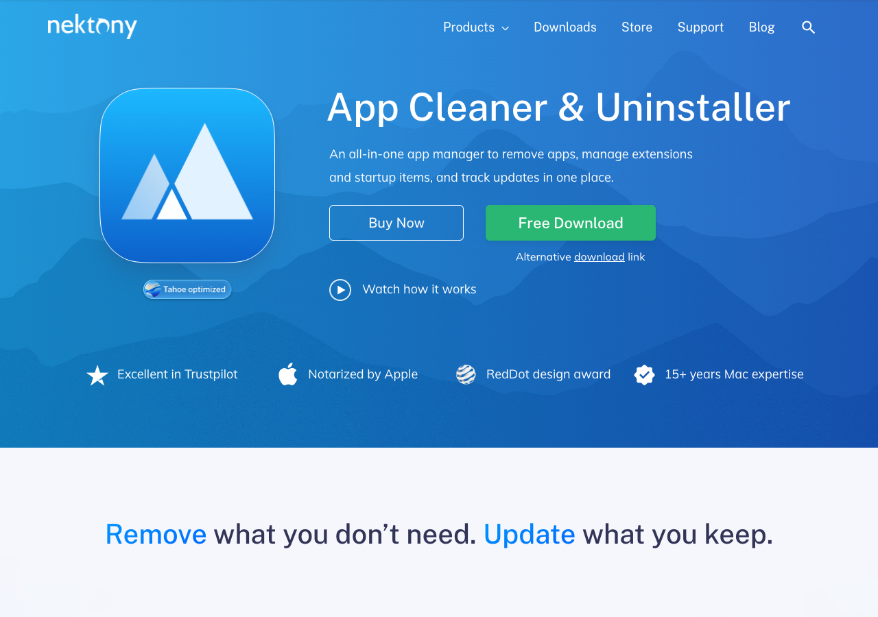 AppCleaner and Uninstaller - Mac Cleaner