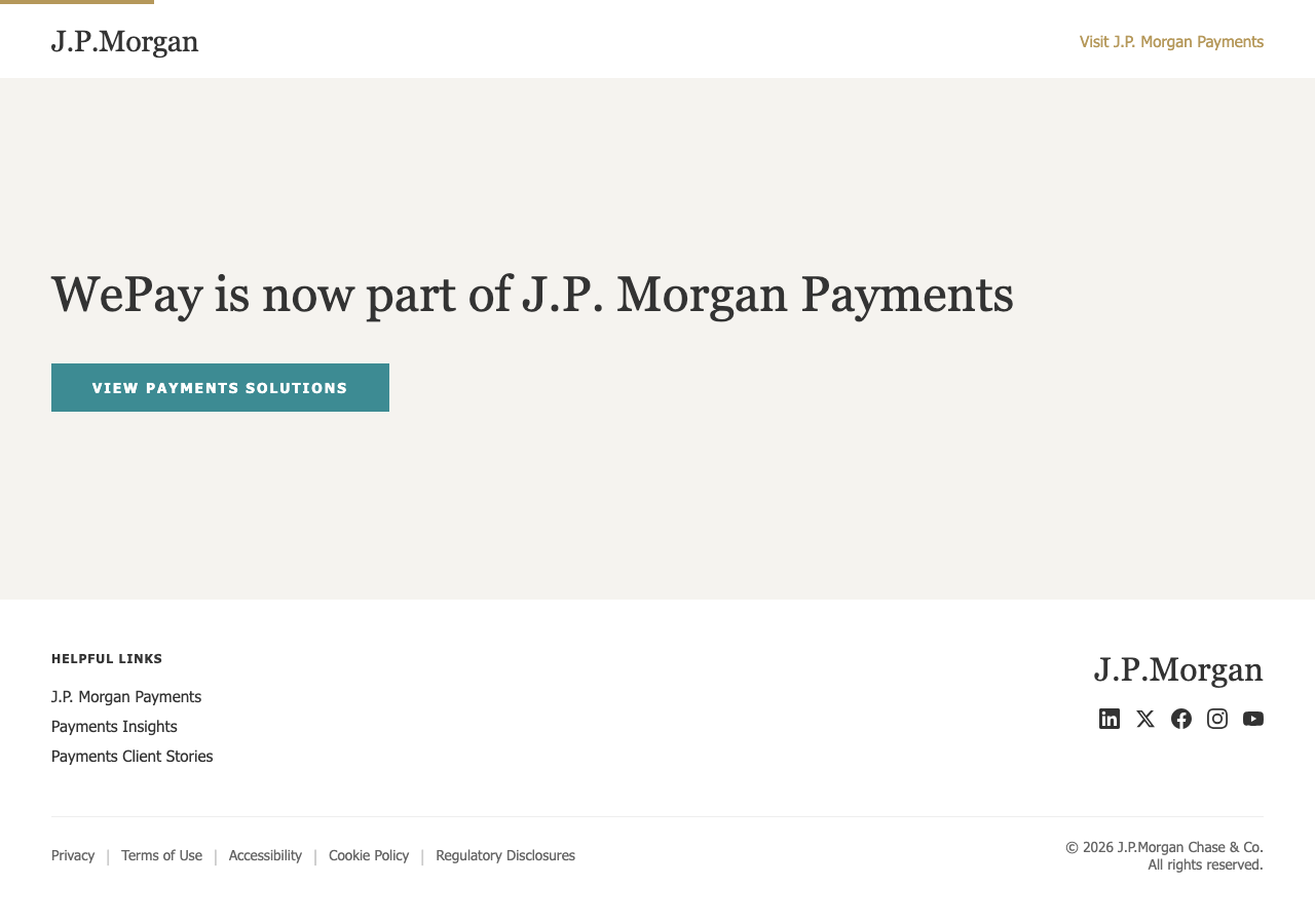 Paypal alternative - Wepay