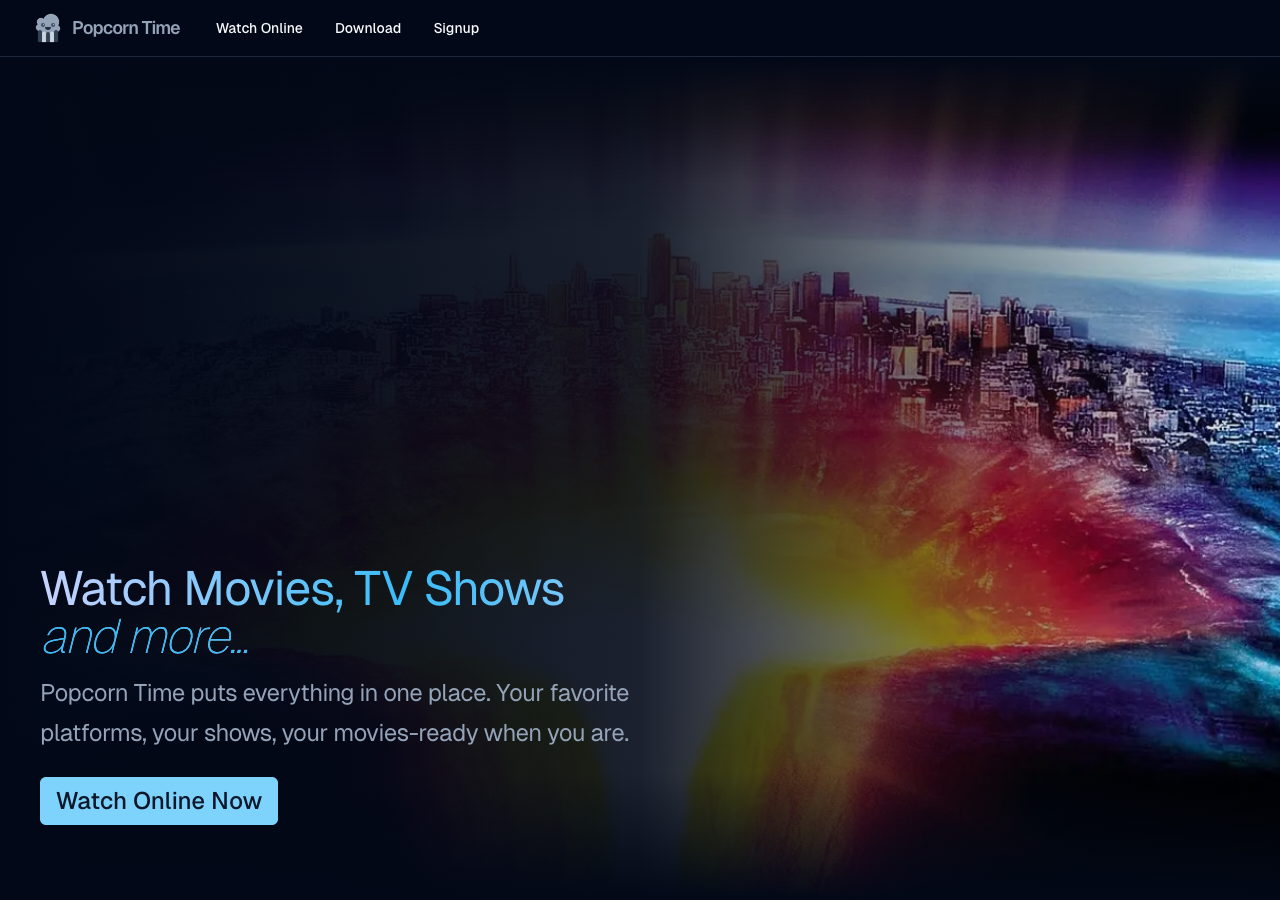 Primewire alternative - Popcorn Time
