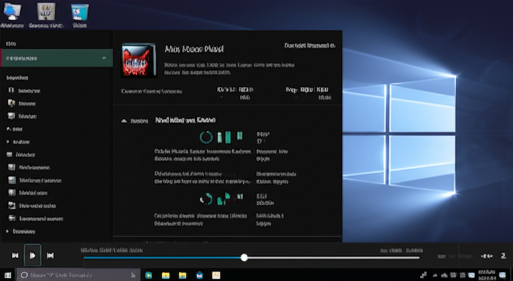 Simple Media Rainmeter Skin Windows 10