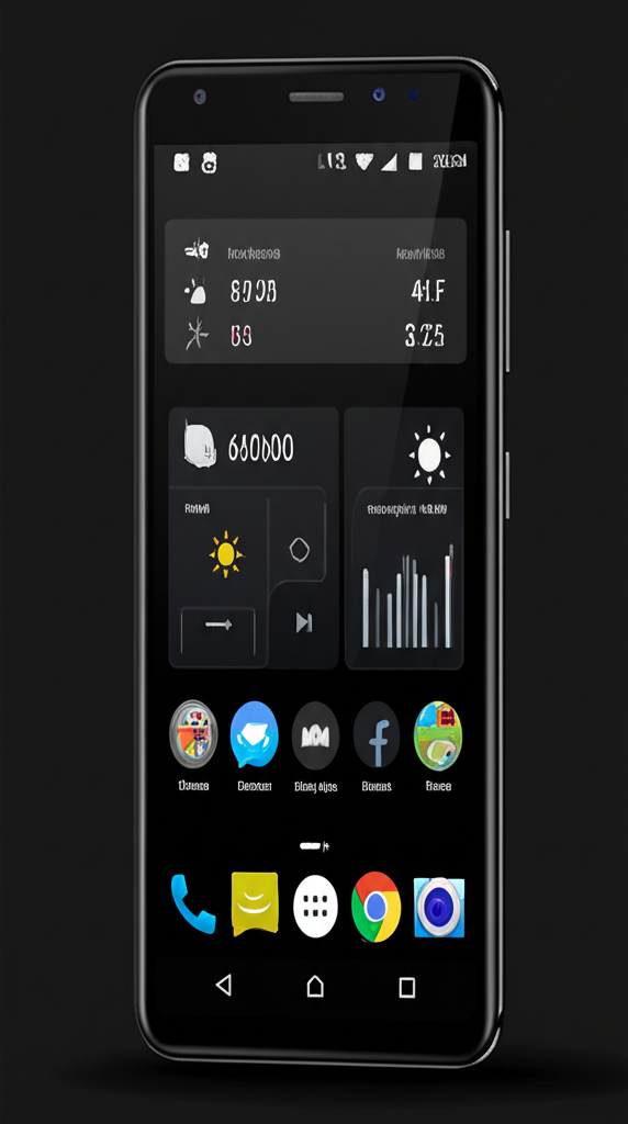 Wisp Rainmeter Skin Android