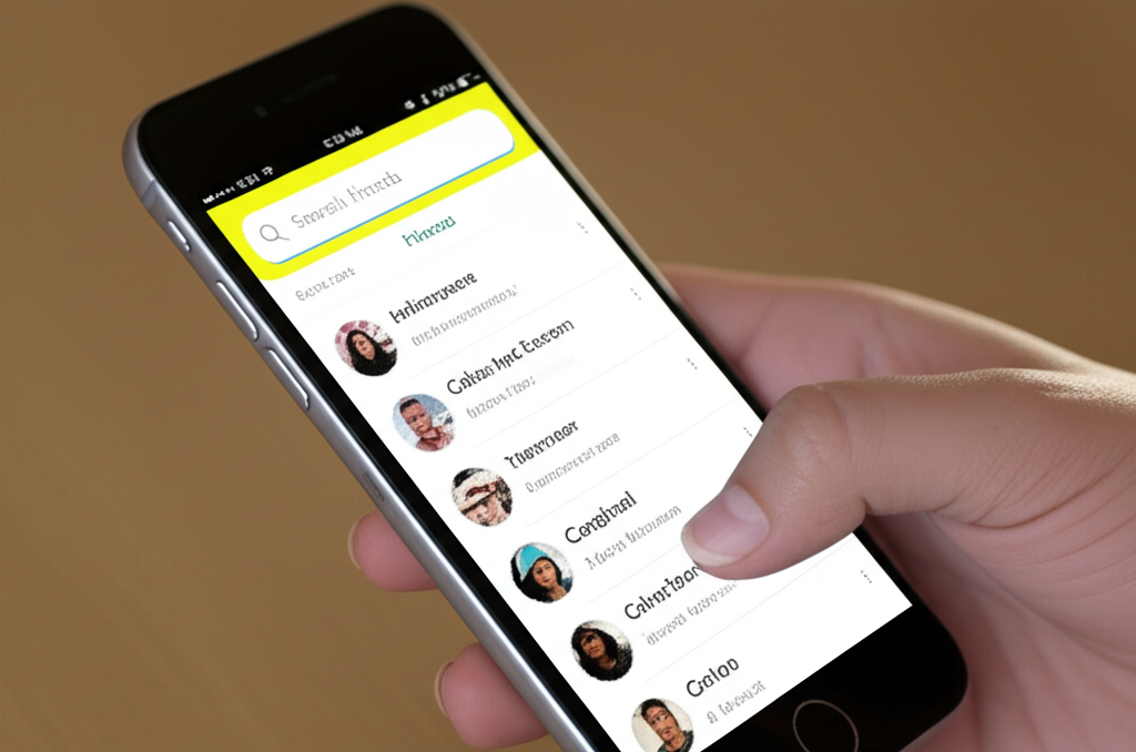 How to Find Friends Using Snapchat Search Engine