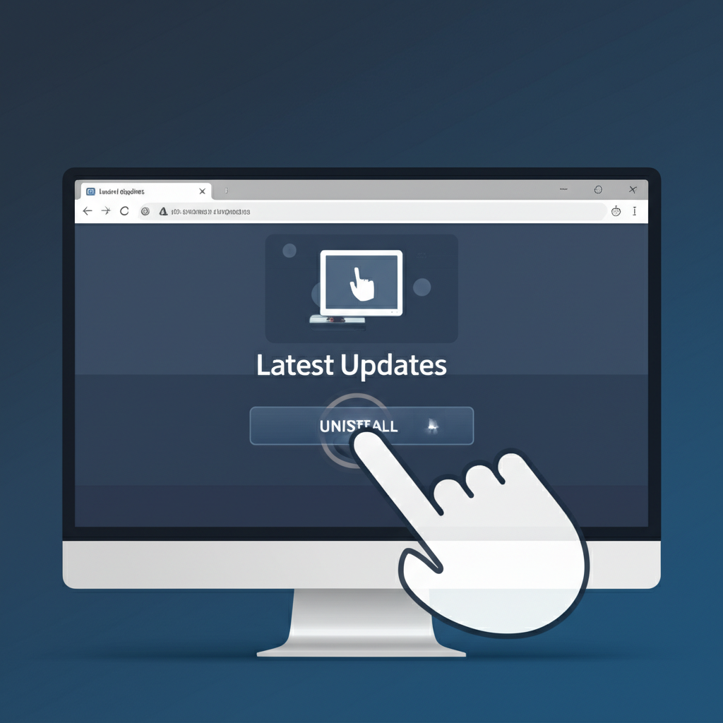 pick up the latest update installed