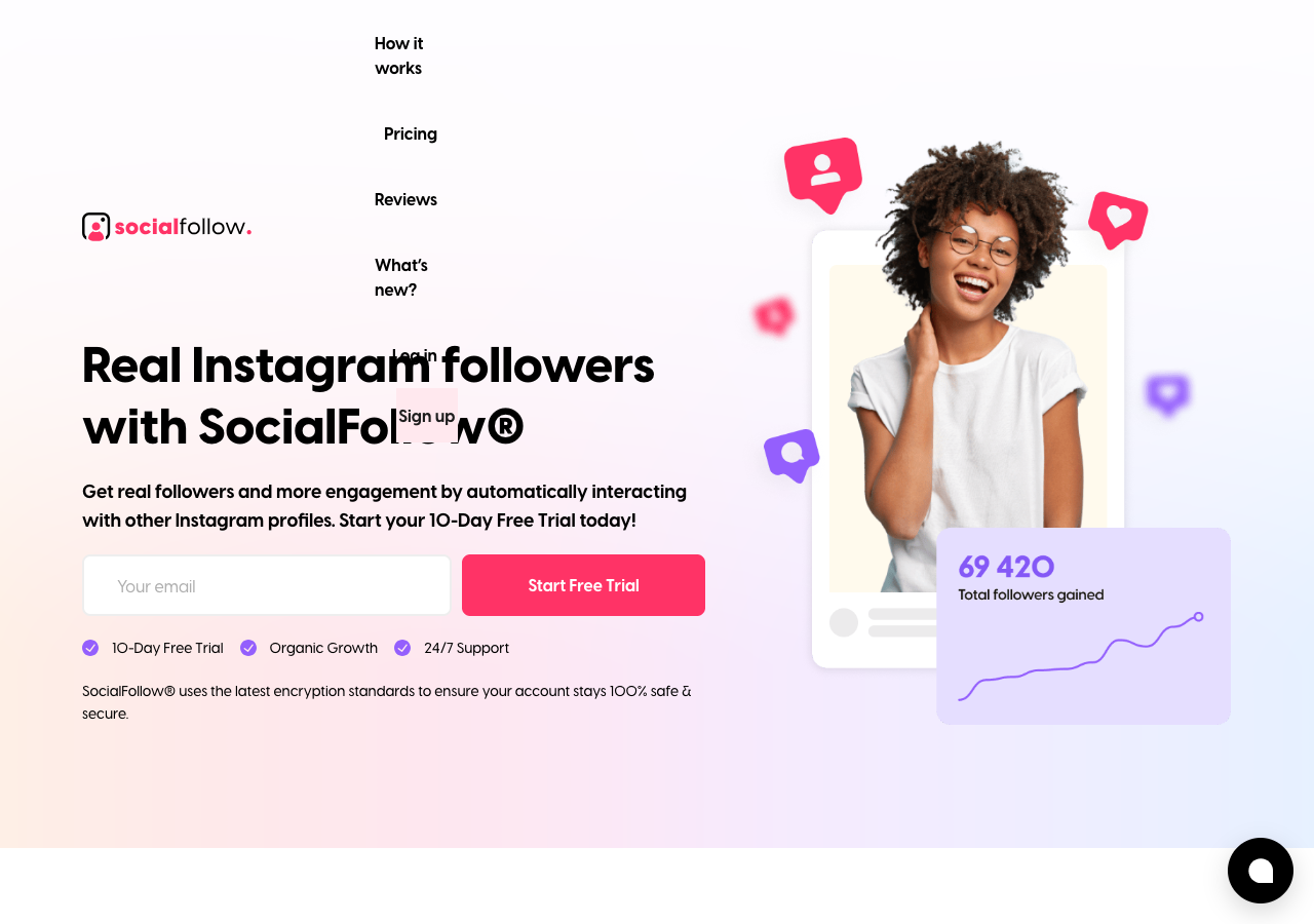 SocialFollow Free Instagram Followers and Likes