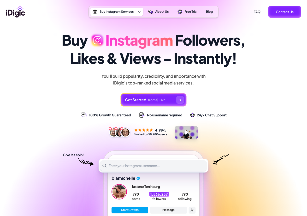iDigic buy real instagram followers