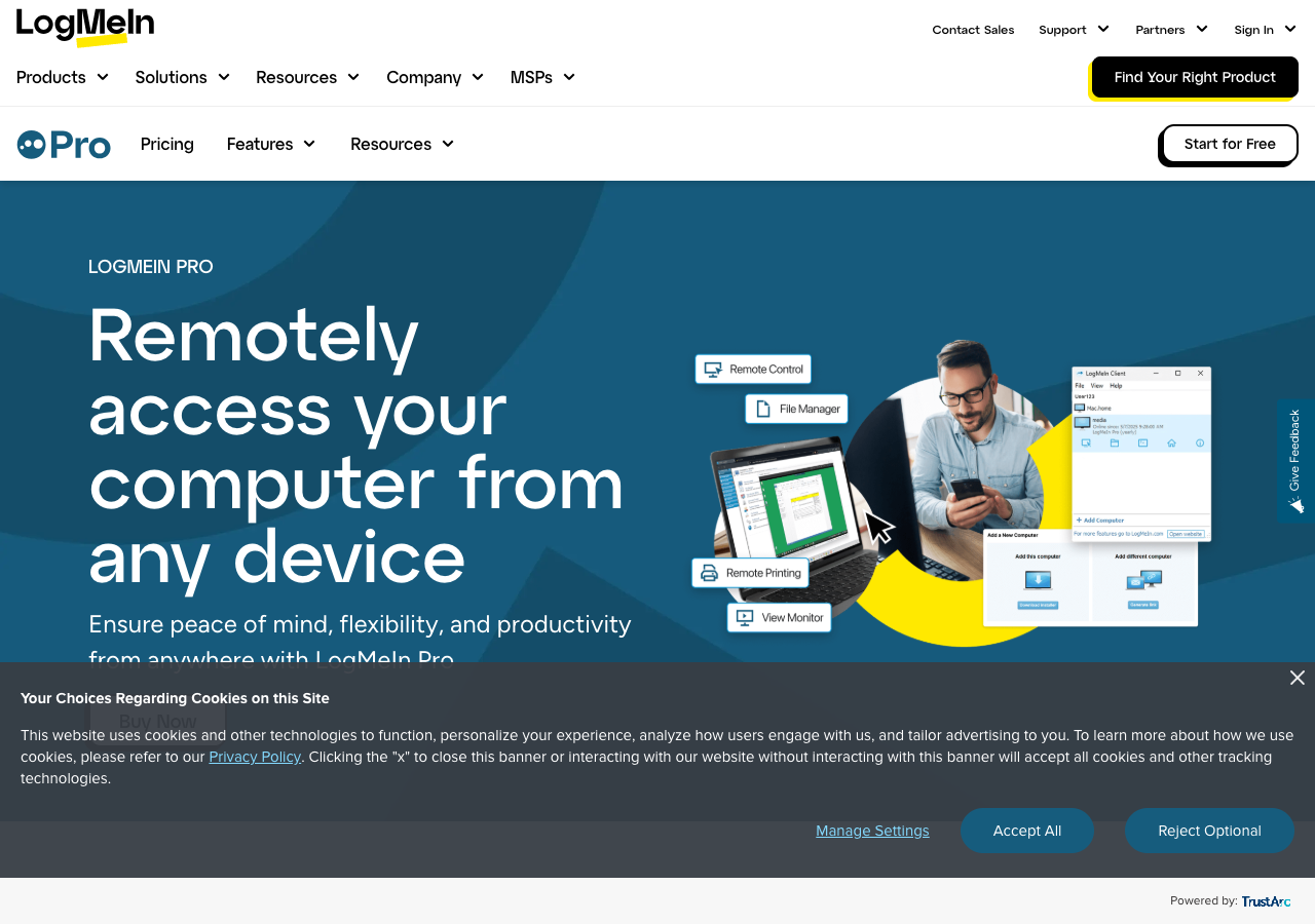 LogMein pro - Teamviewer alternative