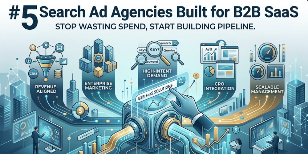 5 Search Ad Agencies Built for B2B SaaS