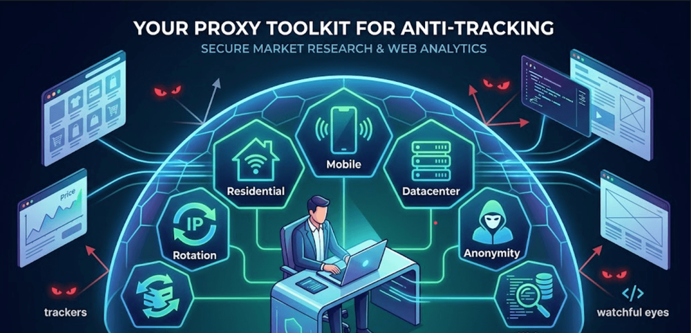 Proxy Servers as Part of Your Anti-Tracking Toolkit