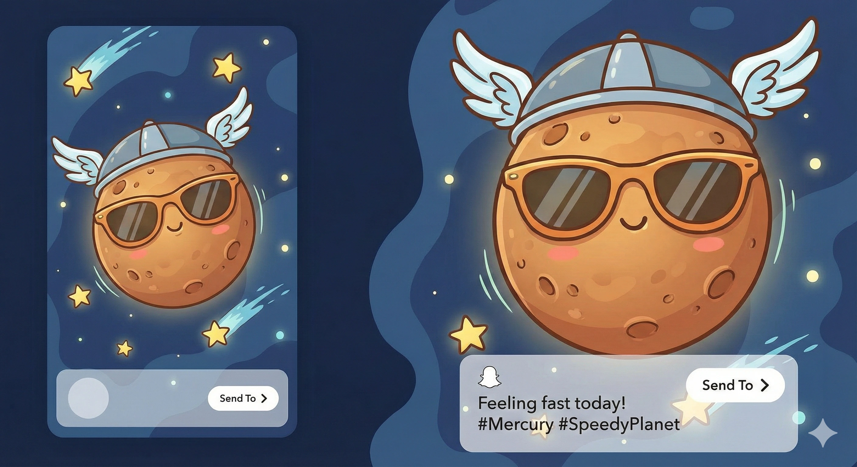 Mercury - Snapchat Planet #1