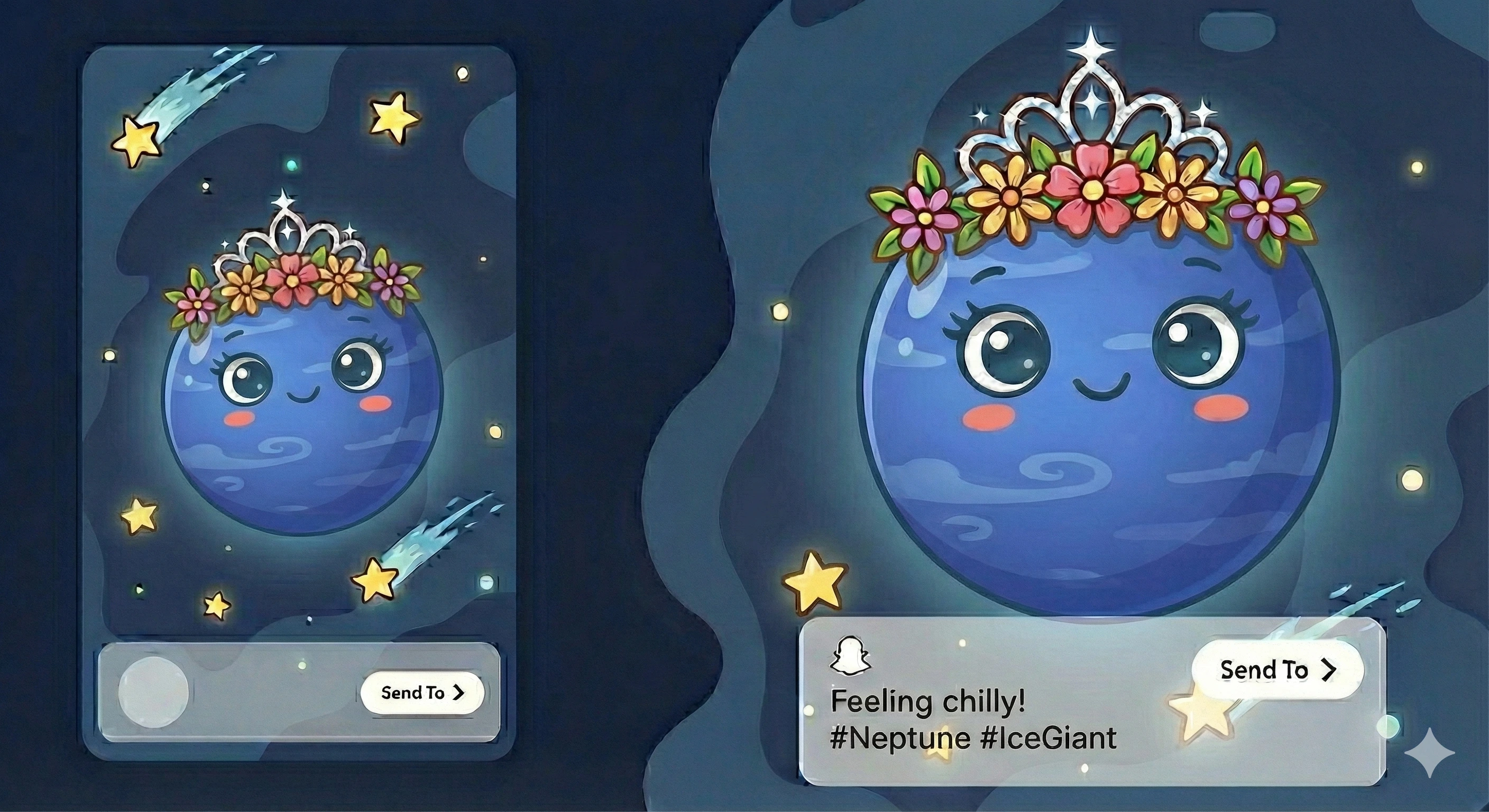 Neptune - Snapchat Planet #8